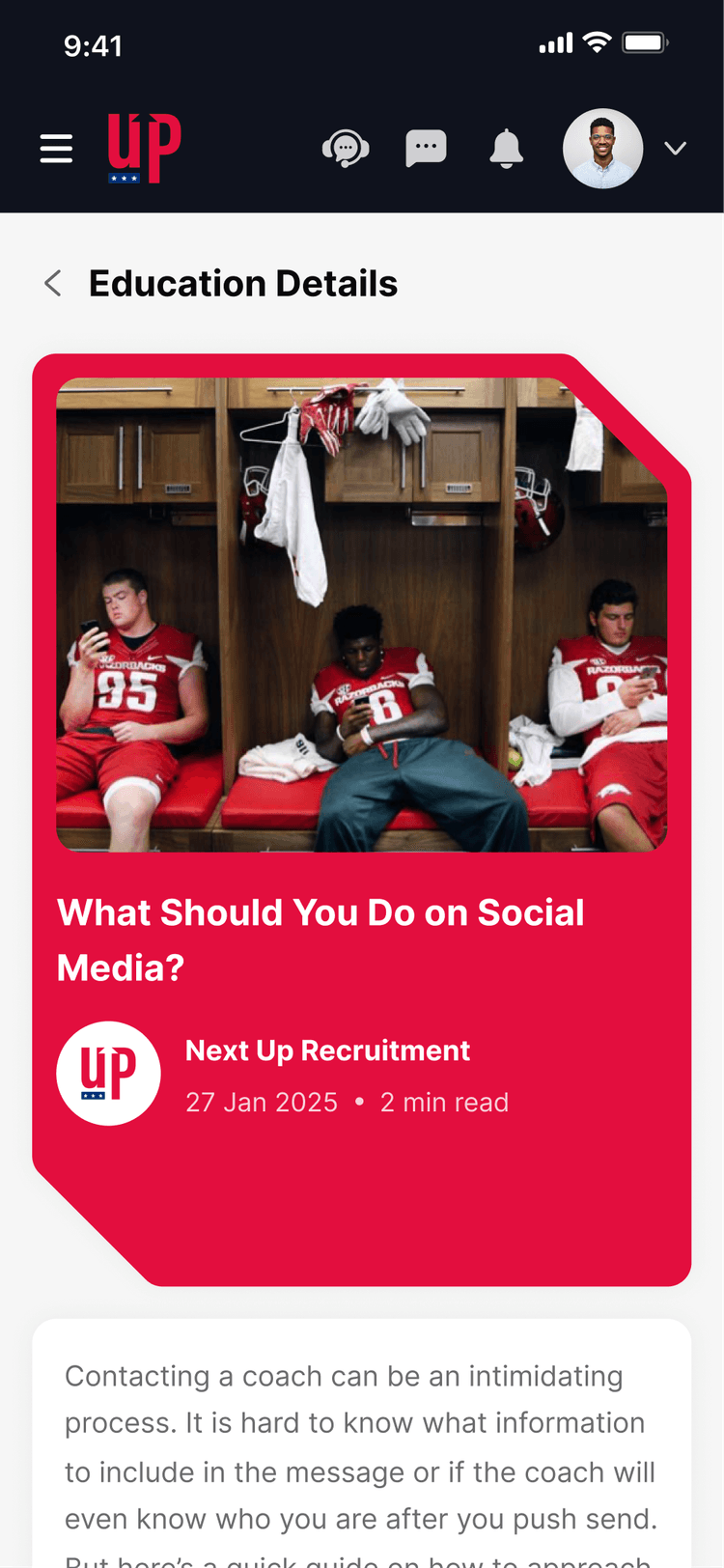 NextUp Recruitment UI 3 