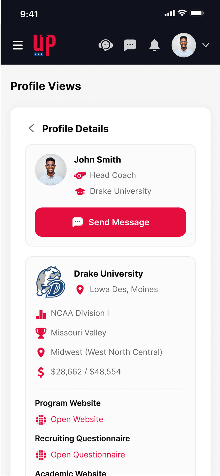 NextUp Recruitment UI 5 