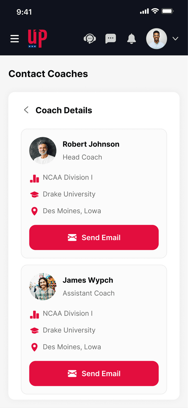 NextUp Recruitment UI 8 