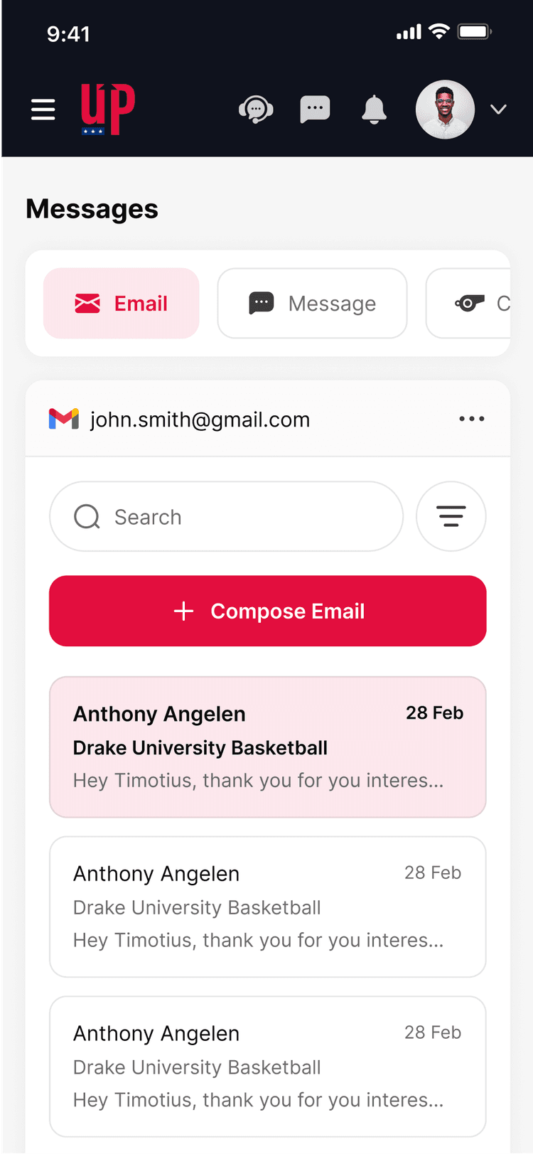 NextUp Recruitment UI 13 