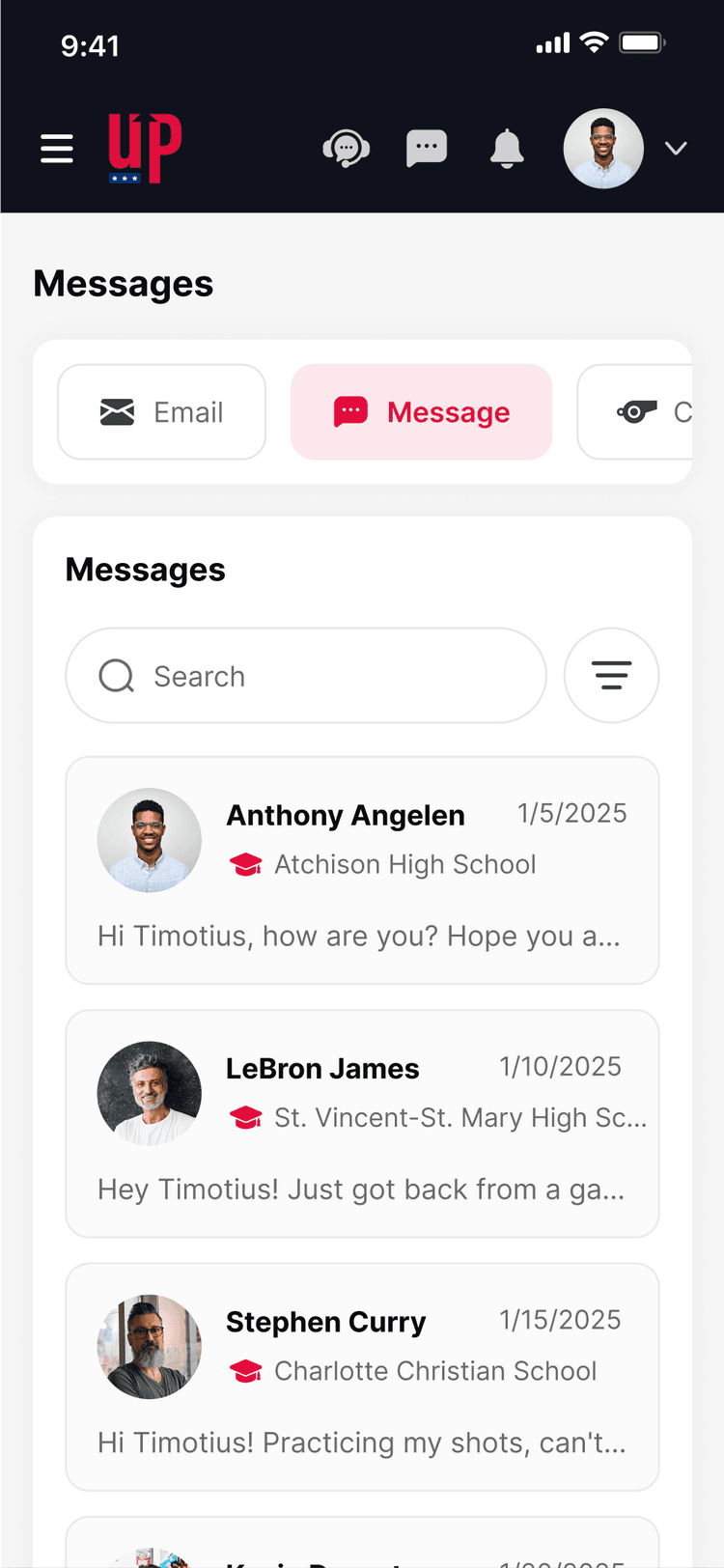 NextUp Recruitment UI 14 