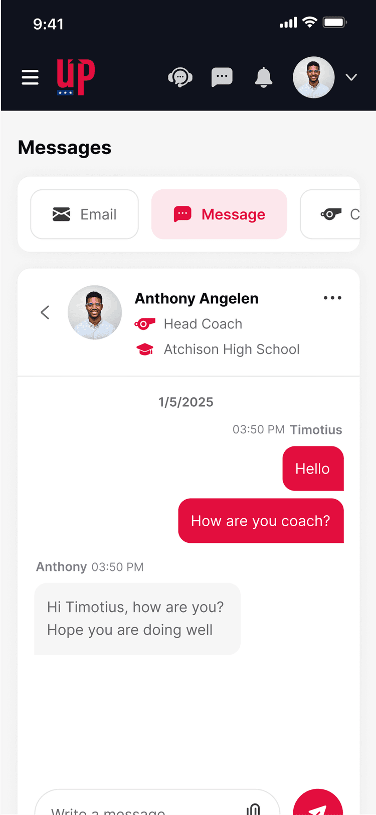 NextUp Recruitment UI 15 