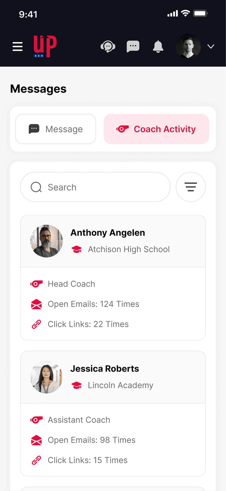 NextUp Recruitment UI 16 