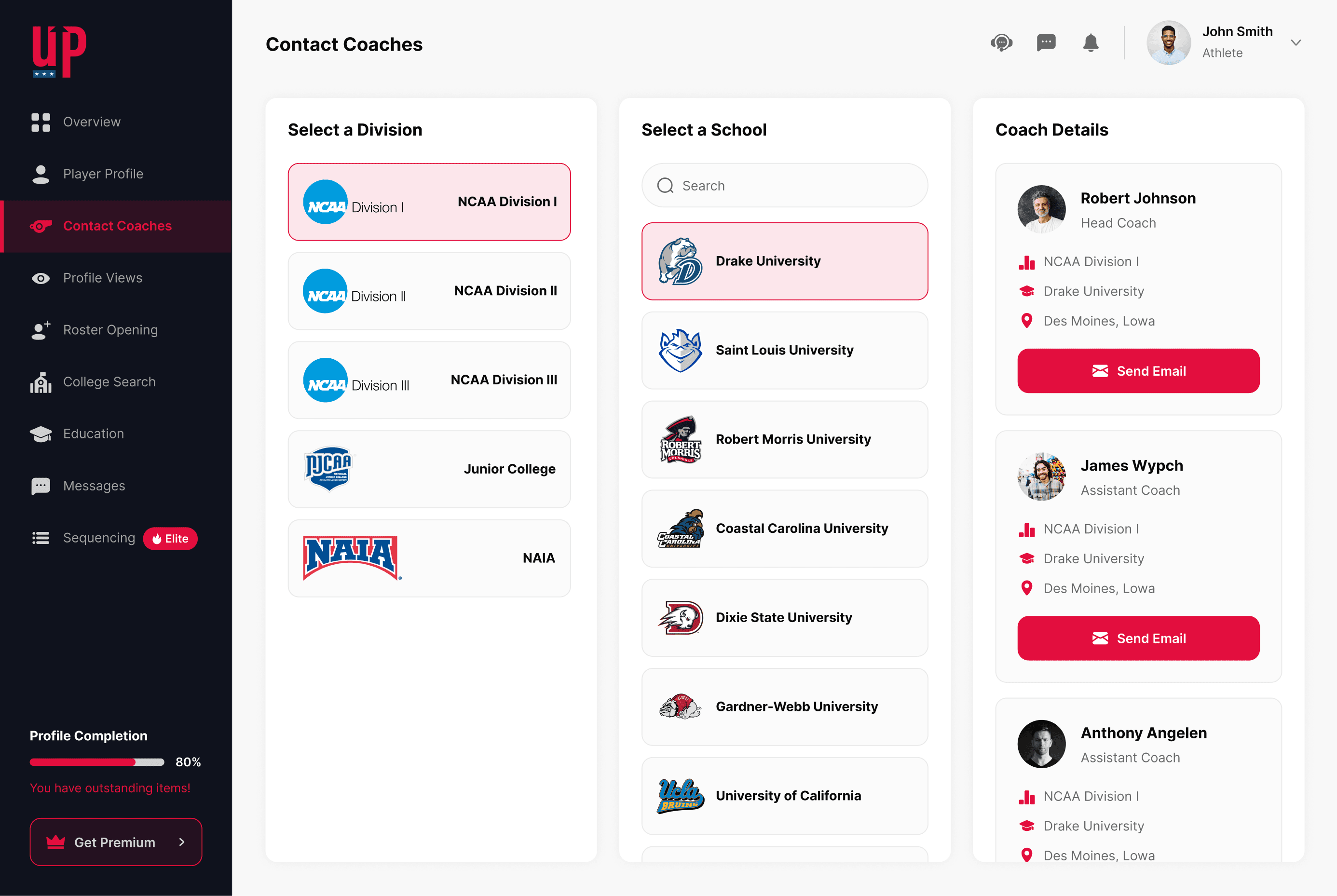coach search