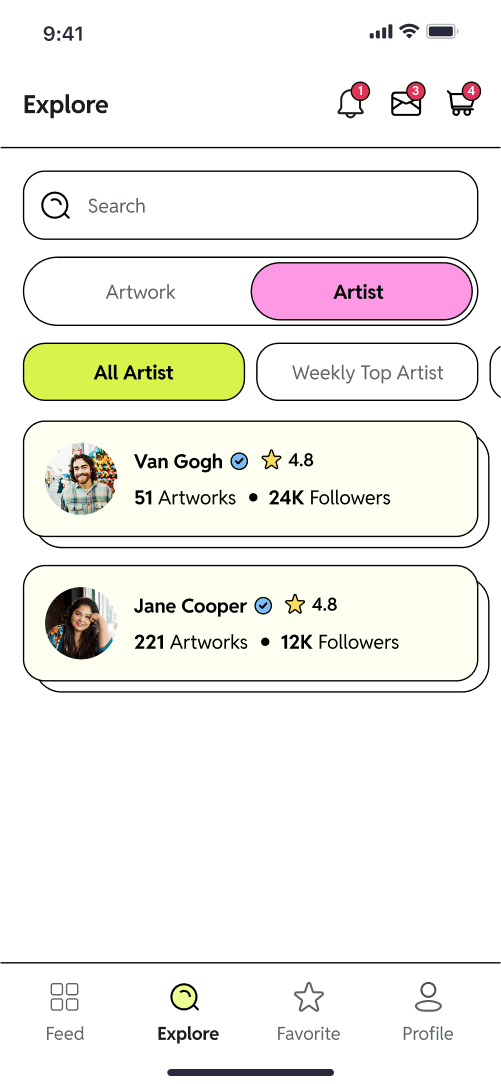 Art & Artist Explore