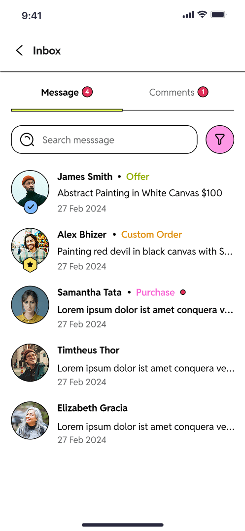 Art Space UI