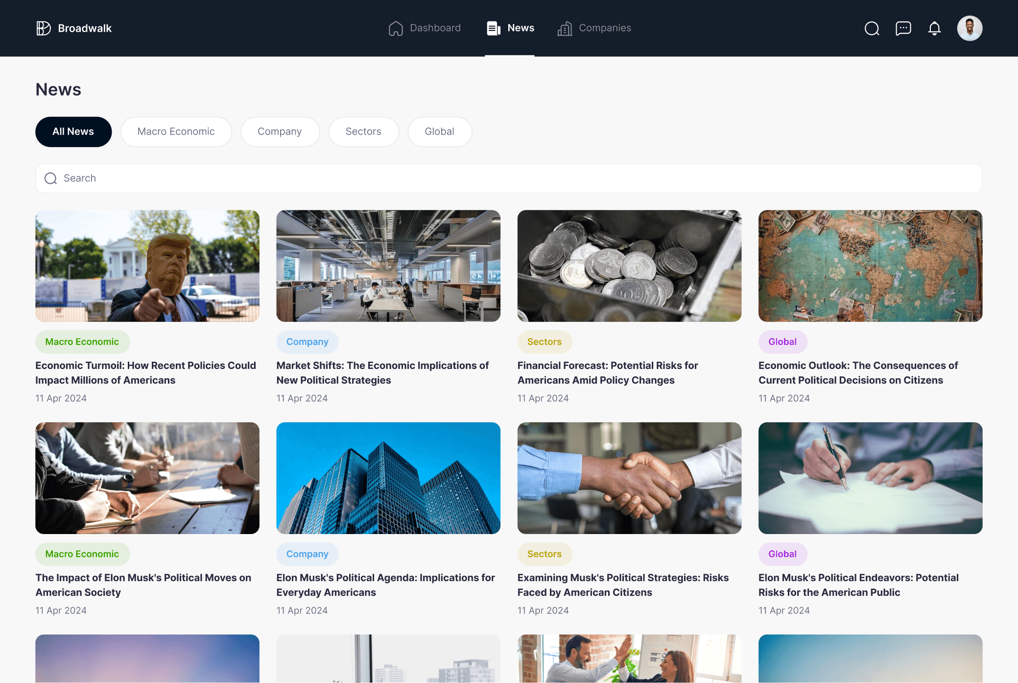 BroadWalk UI 3 