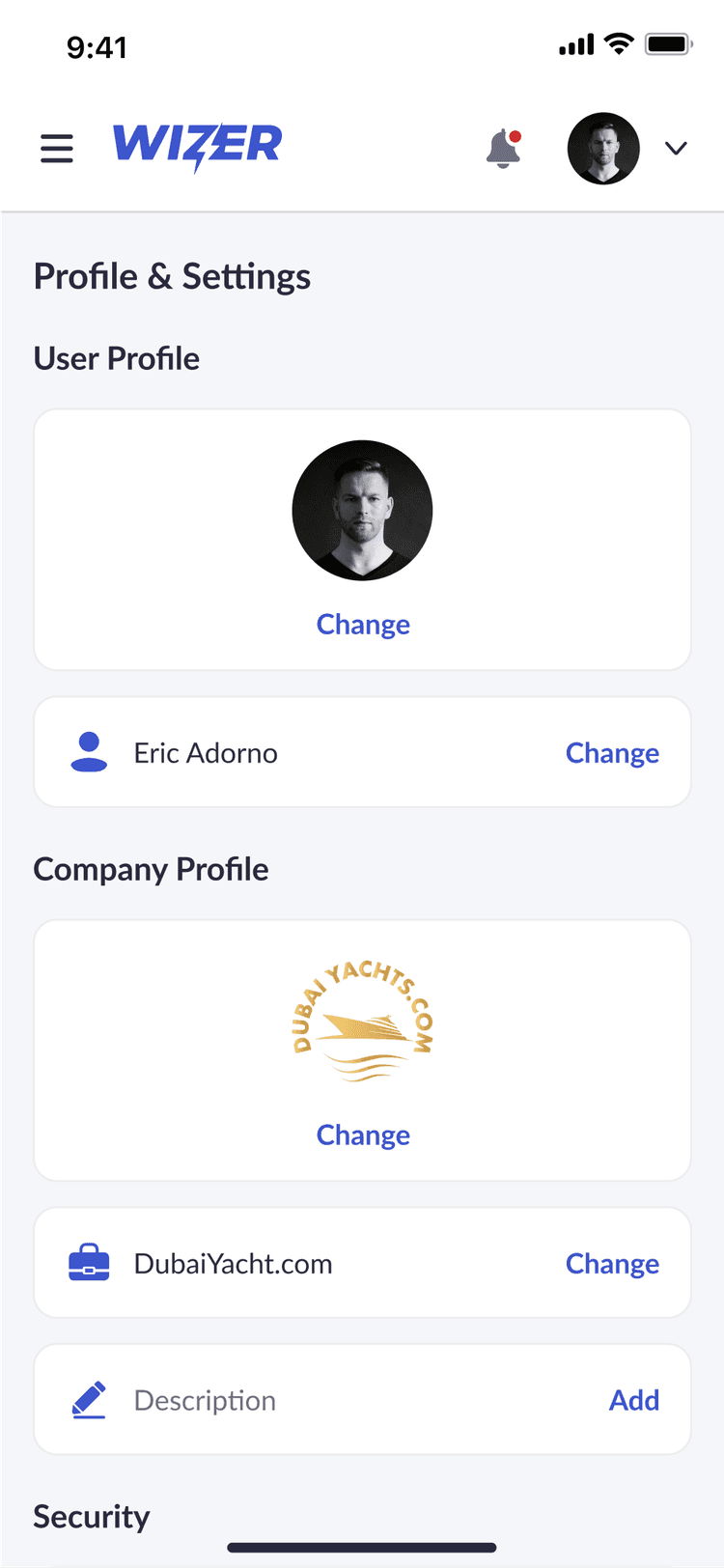Wizer UI 18 