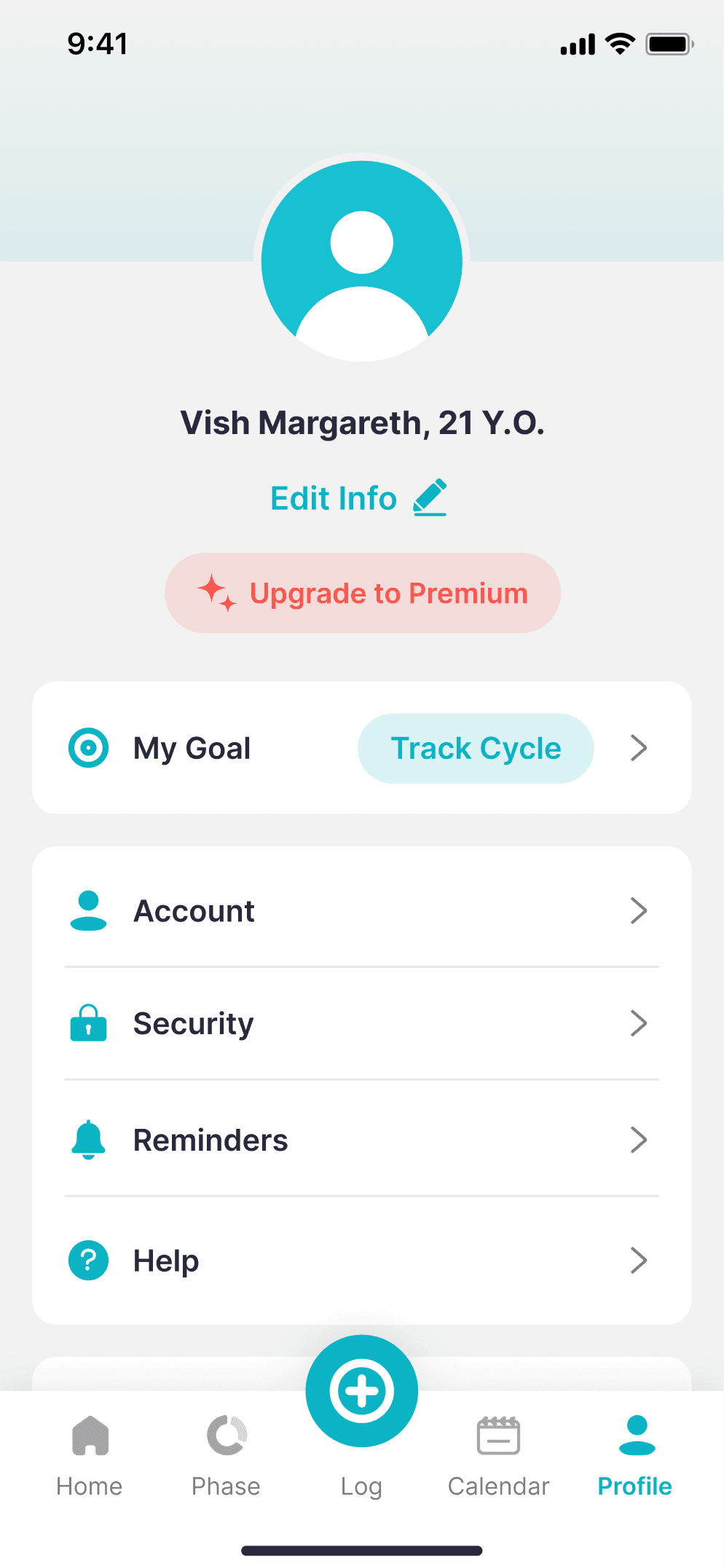 Settings & Reminders
