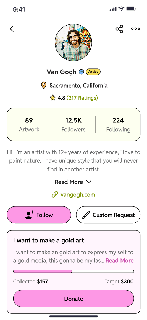 Art Space UI