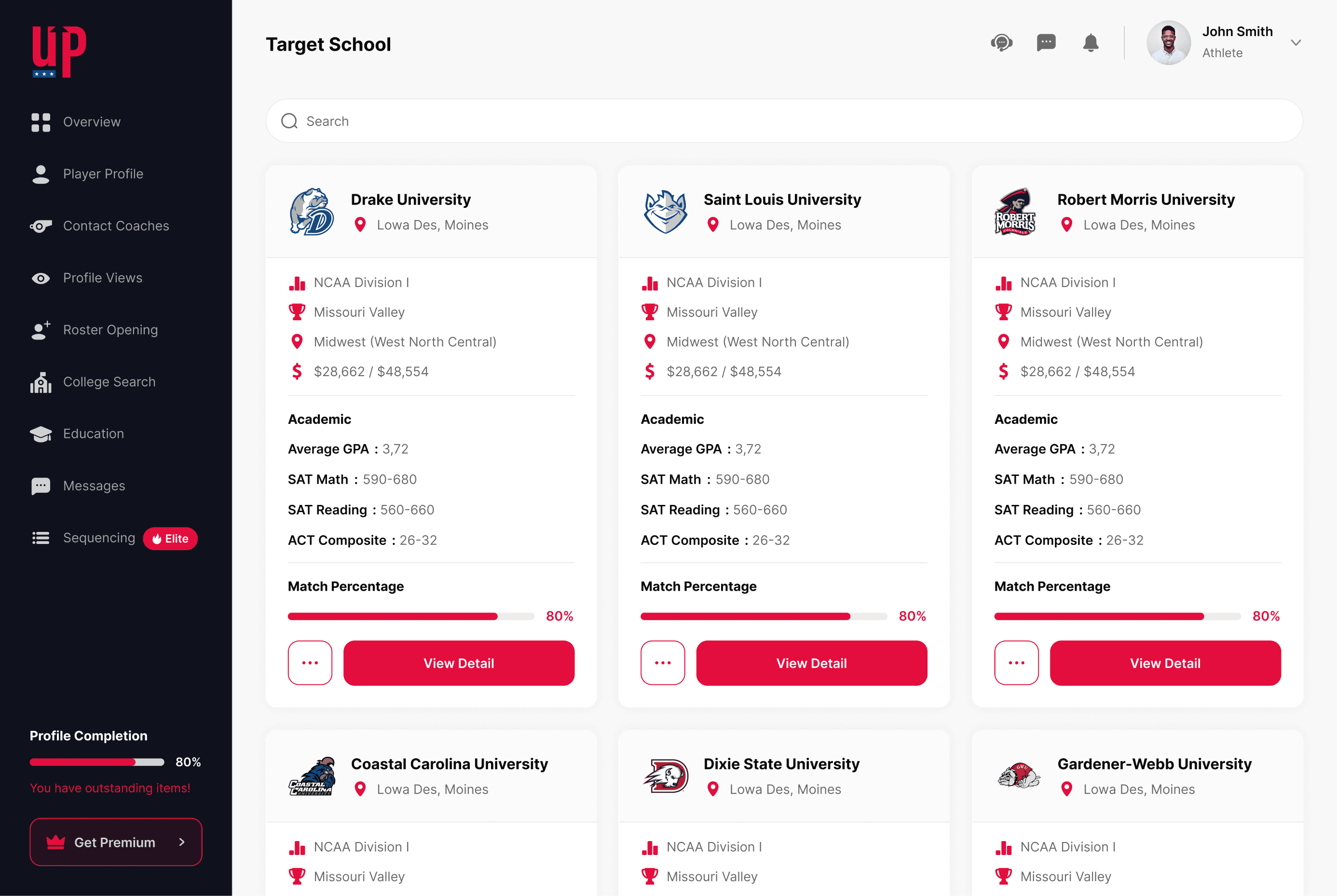 NextUp Recruitment UI 12 