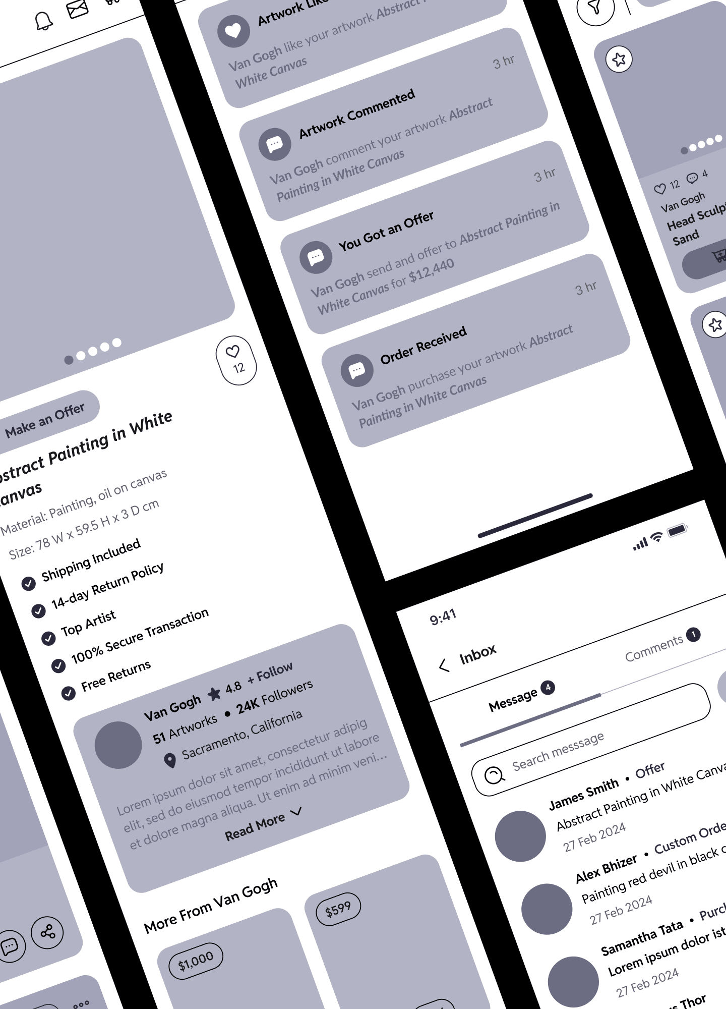 Wireframe Art Space