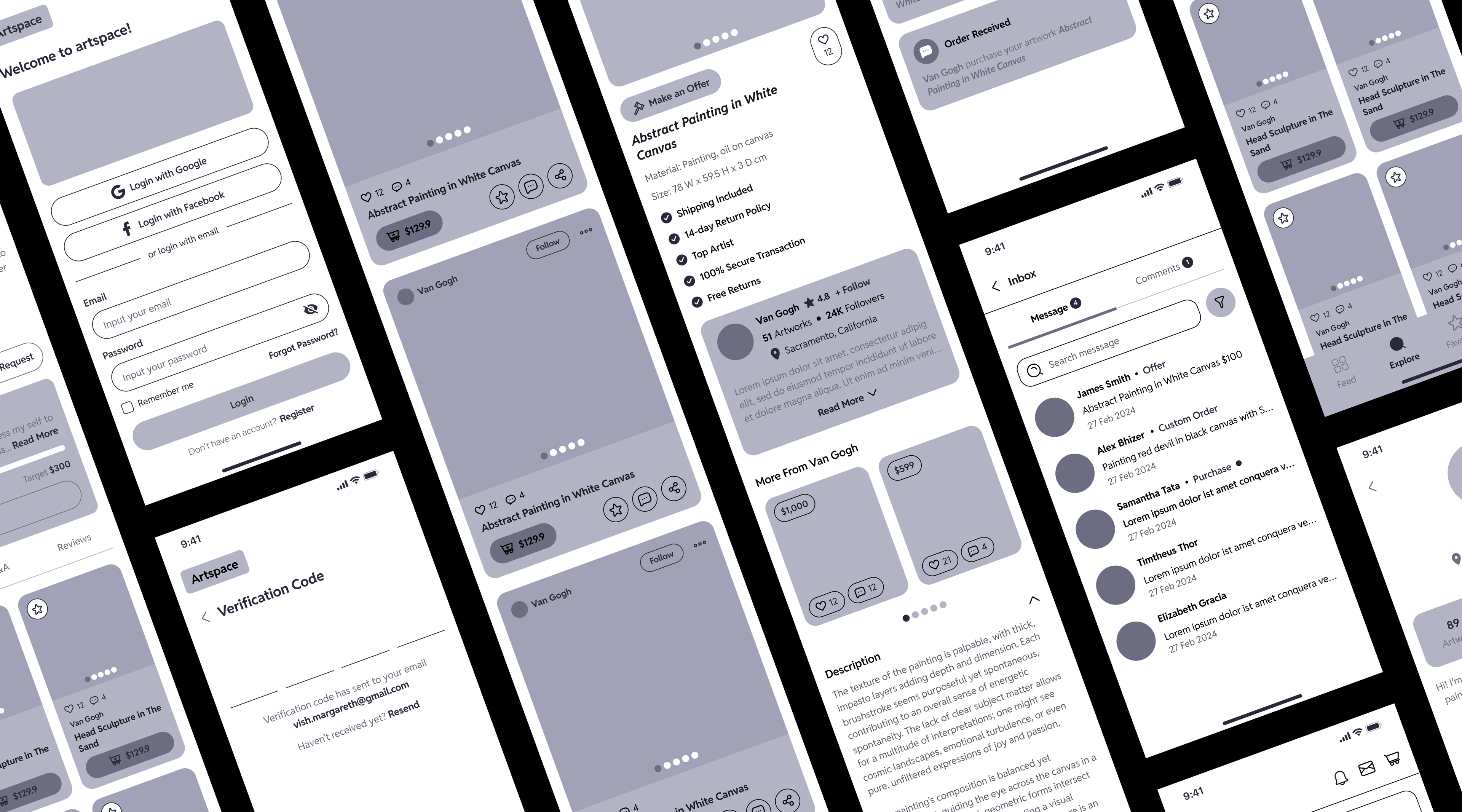 Wireframe Art Space